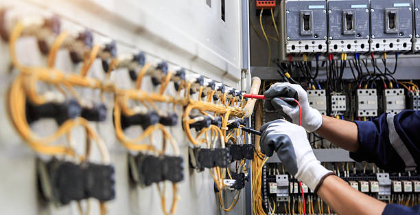 Professional Electrician technician working in Pleasant Gap, PA